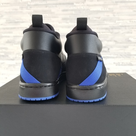 New JORDAN Fadeaway Black Royal Sneakers - Picture 6 of 7